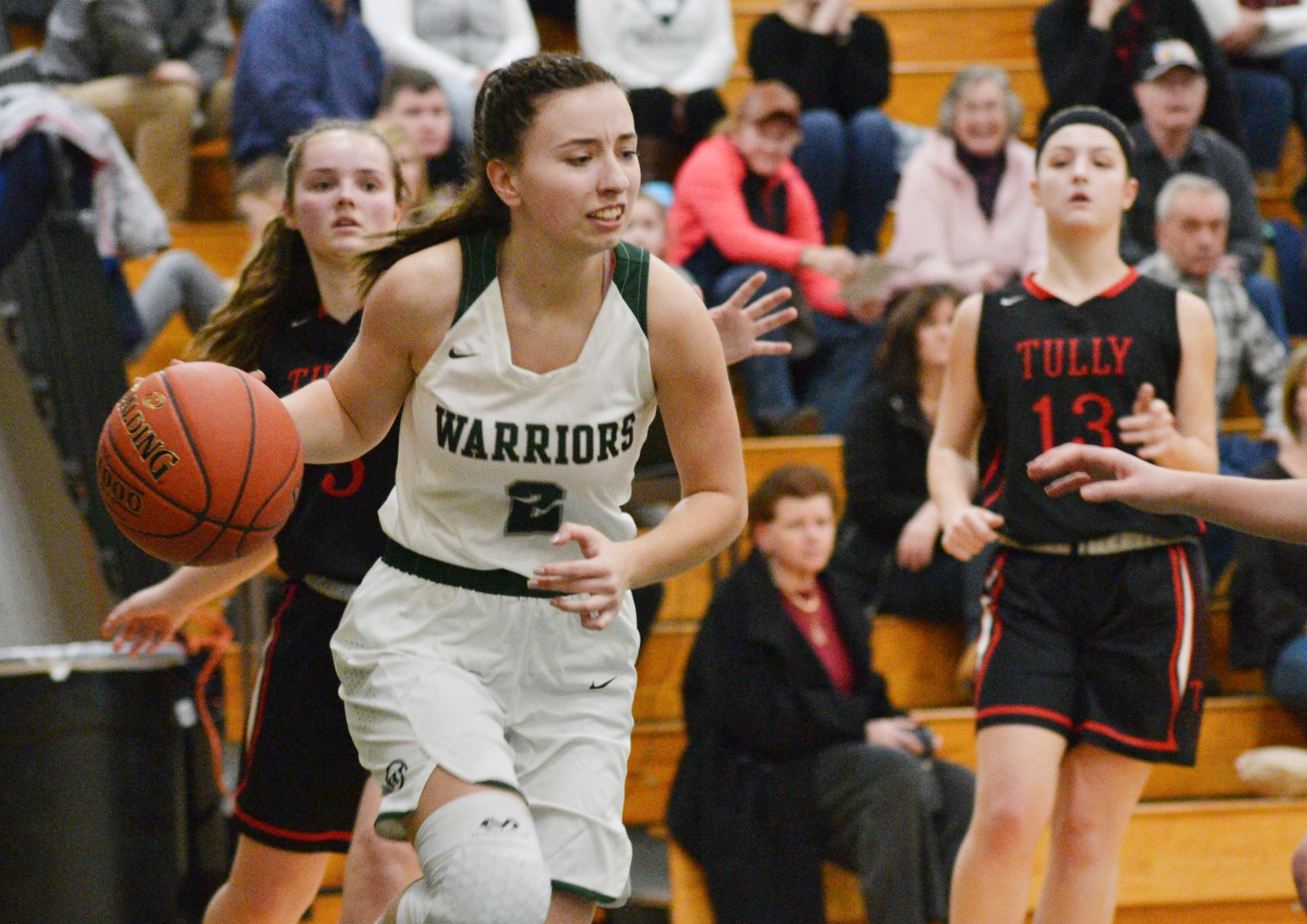 Weedsport girls basketball vs. Tully